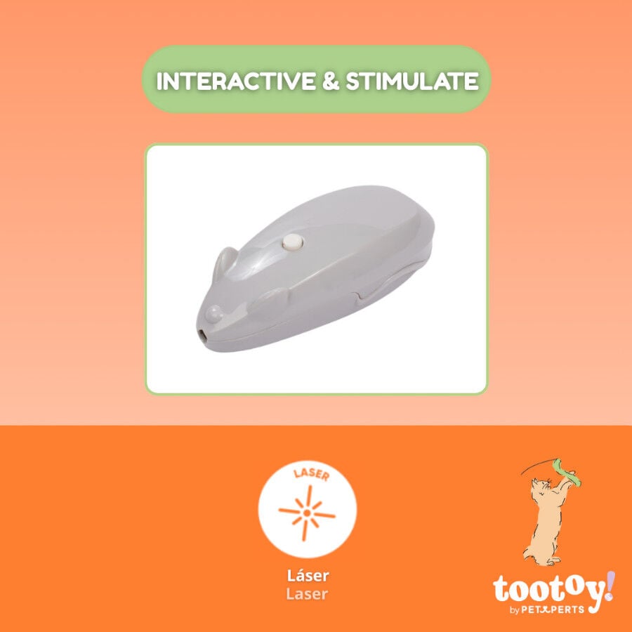 Tootoy! Rat&oacute;n L&aacute;ser Interactivo para gatos, , large indicador imagen numero 4